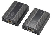 DIGITUS Kit amplificateur 4K HDMI, 4K/60Hz, HDMI 2.0, 30/60m