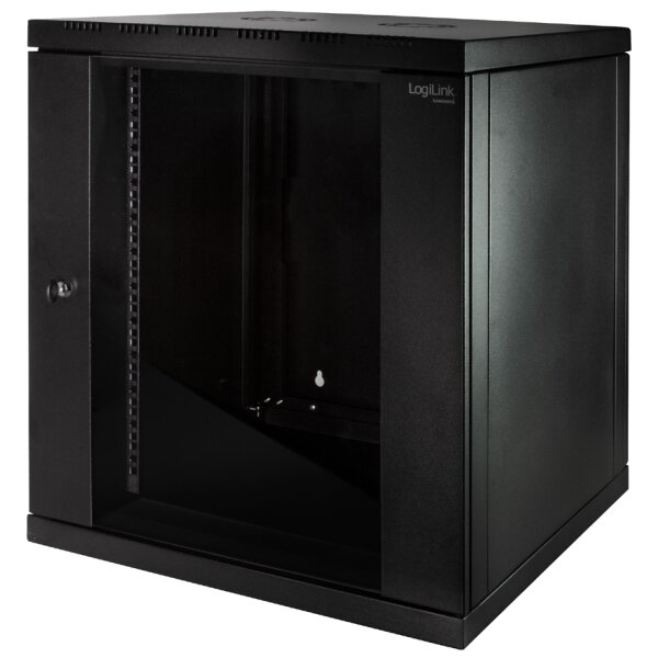 LogiLink Ersatztür für 19" Wandverteiler, 6 HE