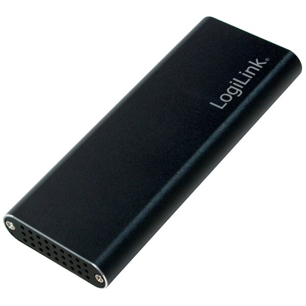 LogiLink Bo&icirc;tier disque dur M.2 SATA, USB 3.1, noir