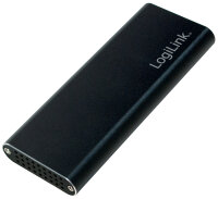 LogiLink Boîtier disque dur M.2 SATA, USB 3.1, noir