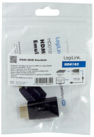 LogiLink HDMI EDID Emulator, schwarz