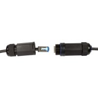 LogiLink Outdoor Patchkabel, Kat. 6A, S FTP, 15 m, schwarz