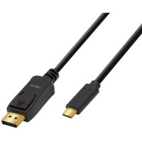 LogiLink Câble de connexion USB-C - DisplayPort,...