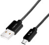 LogiLink Câble de charge & données, USB-micro USB mâle, 1,0m