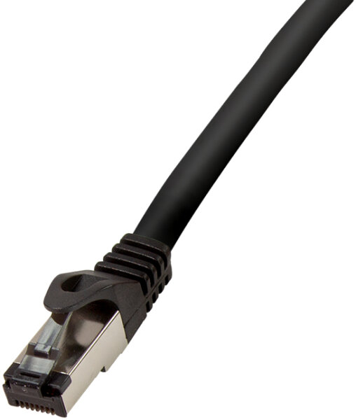 LogiLink Câble patch premium, Cat. 8.1, S/FTP, 1,0 m, noir