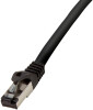 LogiLink Câble patch premium, Cat. 8.1, S/FTP, 3,0 m, noir