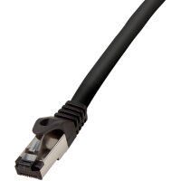 LogiLink Premium Patchkabel, Kat. 8.1, S FTP, 5,0 m, schwarz