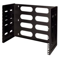 LogiLink 19" Wandhalterung, 4 HE, schwarz (RAL9003)