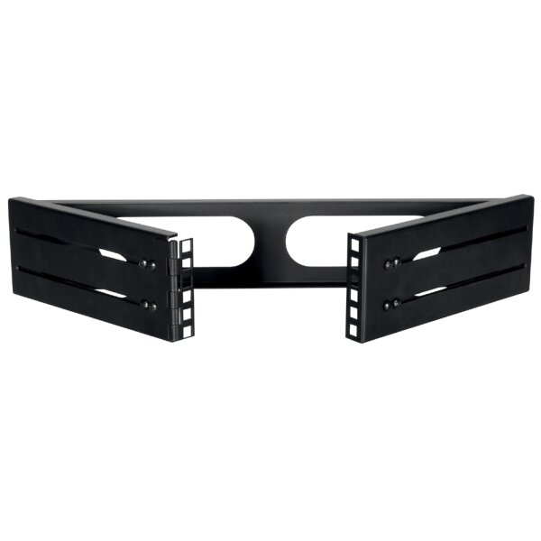 LogiLink 19" Wandhalterung, 8 HE, schwarz (RAL9003)