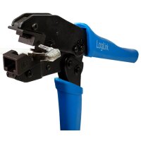 LogiLink Crimpzange für Kat.6 Kat.6A RJ45 Stecker