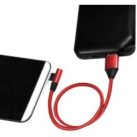 LogiLink Câble USB 2.0, USB-A - Micro USB, 0,3 m, noir