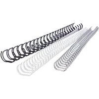 RENZ Baguettes de reliure 14,3mm A5 311430024 blanc, 24...