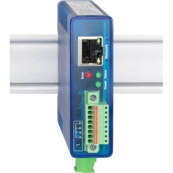 W&amp;T Web-Thermometer PT100 PT1000, 10 100 MBit Ethernet Port