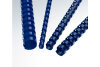 RENZ Plastikbinderücken 14mm A4 17140321 blau, 21 Ringe 100 Stück
