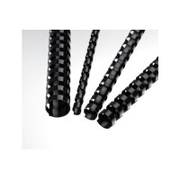 RENZ Baguettes de reliure 19mm A4 17190121 noir, 21...