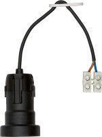 BACHMANN Leuchtenfassung E27 Kunststoff, mit Kabel 0,2 m
