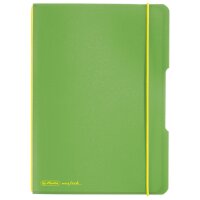 herlitz Notizheft my.book flex, A5, PP-Cover, schwarz