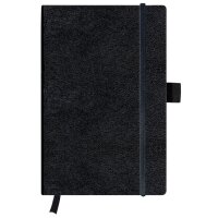 herlitz Carnet my.book classic, A5, uni, 192 pages, noir