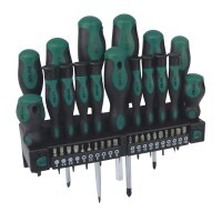 BRÜDER MANNESMANN Schraubendreher-Satz, 37-teilig