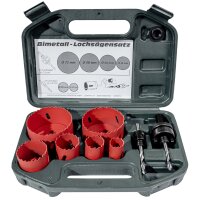 BRÜDER MANNESMANN Kit de scies cloches, 8 pièces, bimétal