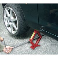 BRÜDER MANNESMANN KFZ-Scherenwagenheber mit Kurbel,...