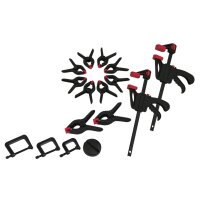 BRÜDER MANNESMANN Kit de pinces à serrage...