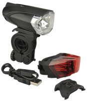 FISCHER Kit déclairage LED/USB pour vélo 35...