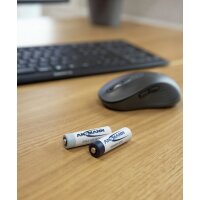 ANSMANN Pile rechargeable maxE NiMH, Micro AAA, blister de 4