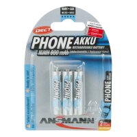 ANSMANN Pile rechargeable NiMH, maxE Micro AAA, 800 mAh
