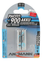 ANSMANN Pile rechargeable Photo NiMH, Micro AAA, 900 mAh