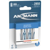 ANSMANN Pile rechargeable Digital NiMH, Mignon AA, 2.850 mAh