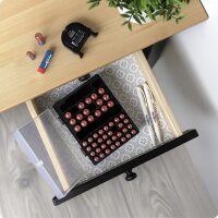 ANSMANN Boîte de rangement pour piles, avec testeur...