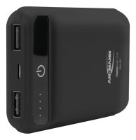 ANSMANN Batterie externe mobile Powerbank 10.8 mini, noir