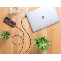 ANSMANN Daten- & Ladekabel, Apple-Lightning - USB-A,...