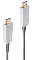 shiverpeaks BASIC-S AOC-HDMI Kabel, 4K, schwarz silber, 15 m