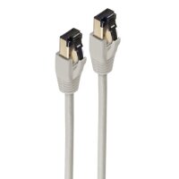 shiverpeaks BASIC-S Patchkabel, Kat. 8, F FTP, 0,25 m, grau