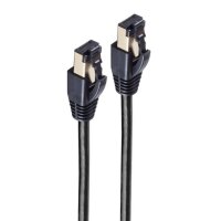 shiverpeaks BASIC-S Patchkabel, Kat. 8, F FTP, 1,0 m, grau