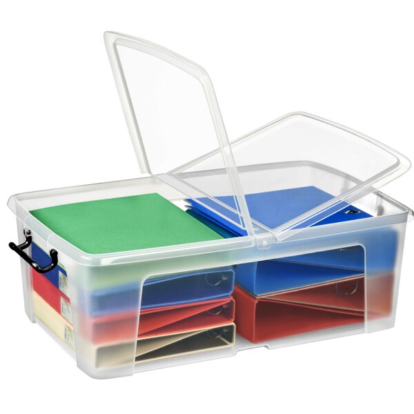 CEP Boîte de rangement strata, 65 litres, transparent