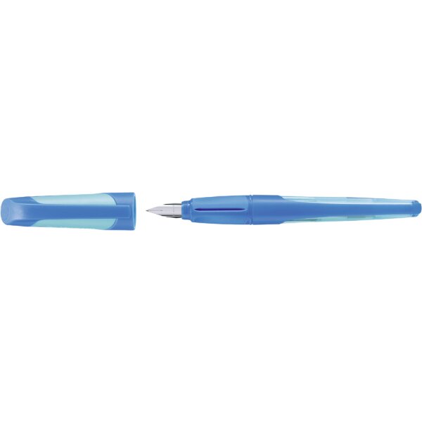 STABILO Stylo plume EASYbuddy M, droitiers, noir/bleu