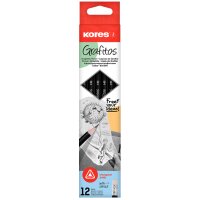 Kores Bleistift Grafitos, Härtegrad: HB, dreieckig