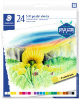 STAEDTLER Soft-Pastellkreide Design Journey, 24er Kartonetui
