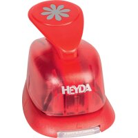 HEYDA Motivstanzer Herz, klein, Farbe: rot