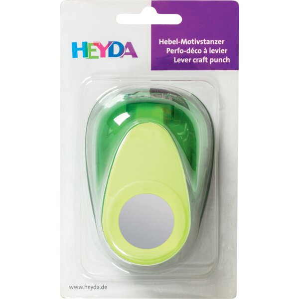 HEYDA Motivstanzer XXL "Herz", Farbe: grün