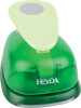 HEYDA Perforatrice à motif XXXL rond, couleur: vert