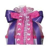ROTH Schultütenschleife "Purple Rain",...