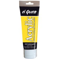 KREUL Peinture acrylique el Greco, tube 75 ml, ombre...