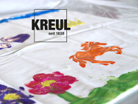 KREUL Stoff-Fingerfarbe "MUCKI", 150 ml, 4er-Set