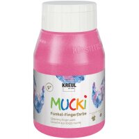 KREUL Funkel-Fingerfarbe "MUCKI", zauber-lila,...