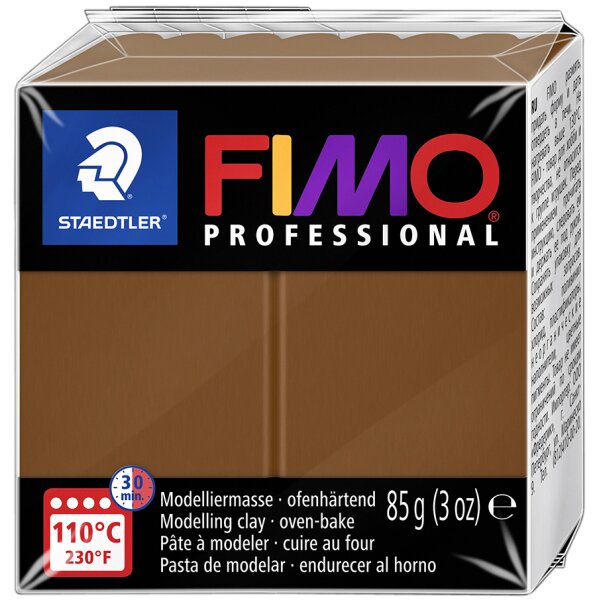 FIMO PROFESSIONAL Modelliermasse, ofenhärtend, orange, 85 g