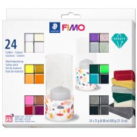 FIMO EFFECT Pâte à modeler, kit de 12